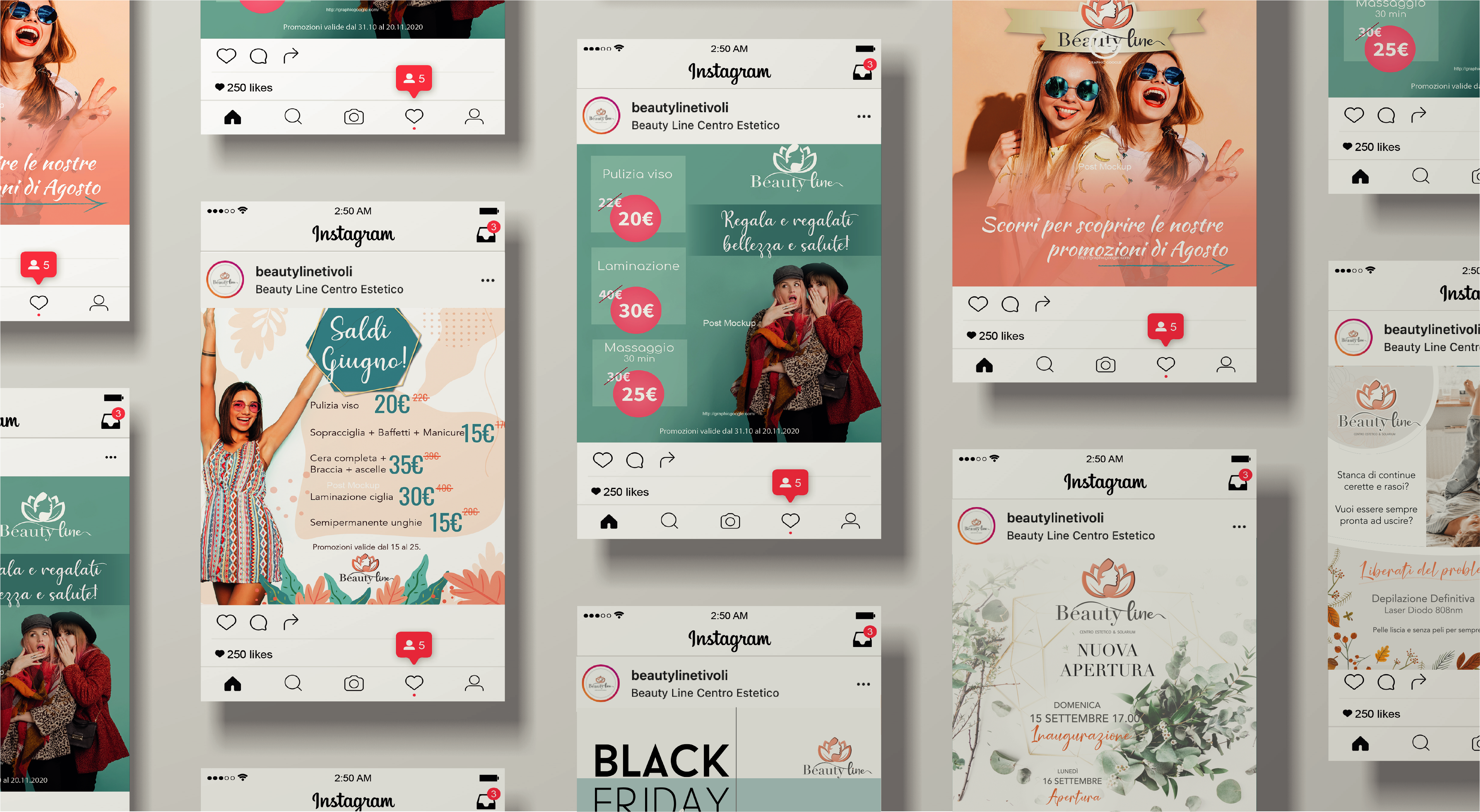 social media beautyline